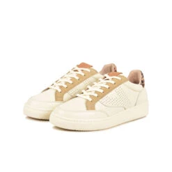 Pataugas BASALTE/MIXL F4I CRÈME -Pataugas BASKET FEMME BASALT MIXL F4I CREME 628475 155 5