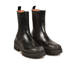 Pataugas AINOA CH/GR F4I NOIR -Pataugas BOOTS FEMME AINOA CH GR F4I NOIR 628454 850 4