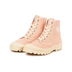Pataugas AUTHENTIQUE M/ZIPTI F2I ROSE -Pataugas BOOTS FEMME OG MID ZIP ROSE PALE 628347 300 5