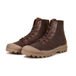 Pataugas AUTHENTIQUE M/MIXTC F4H CHOCOLAT -Pataugas BOOTS FEMME OG MIXTE F4H CHOCOLAT 5